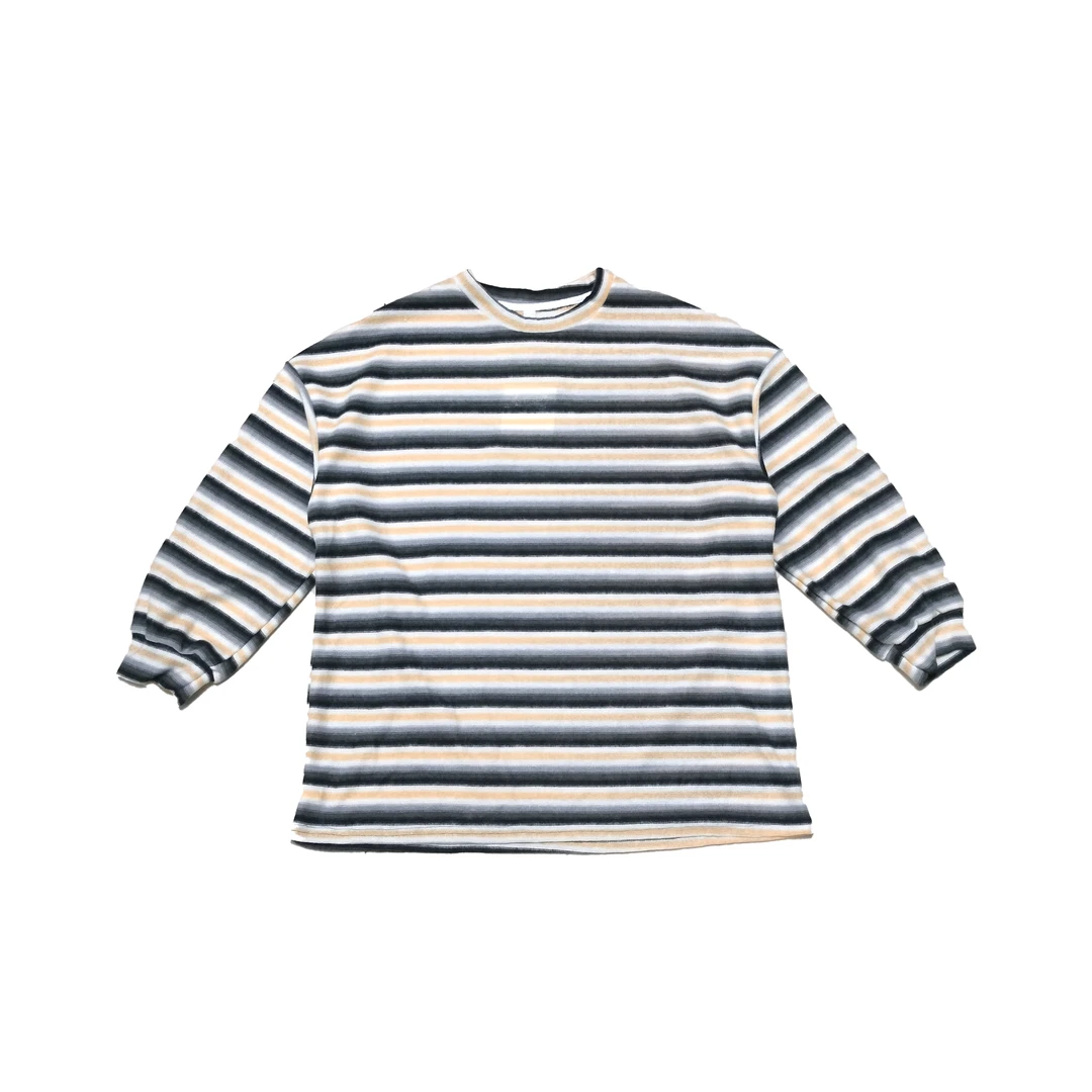 2024早秋新款时尚休闲条纹毛衣针织长袖7065