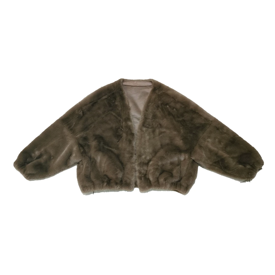 2024秋冬新款华丽洋气长袖厚外套6222