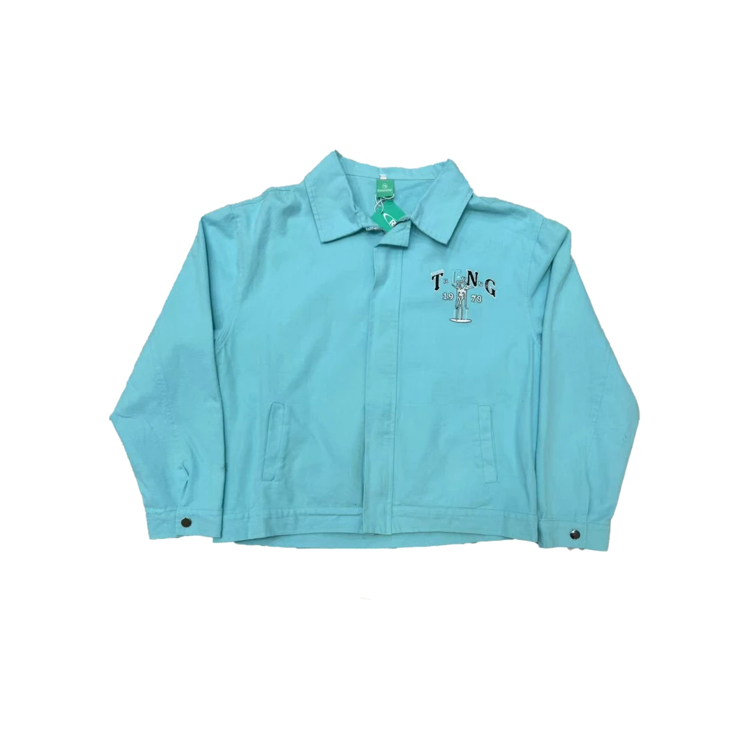 2024年秋季新款做旧牛仔外套6650