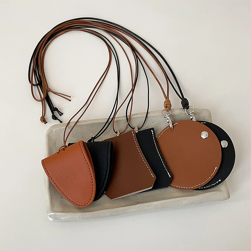 米丁 非金属皮质项链 墨镜夹长款项链女新款户外旅行便携收纳挂绳