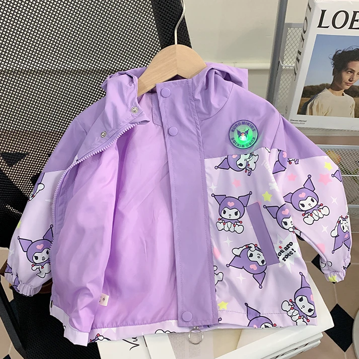 女童外套春秋款2024新款洋气公主小童春装宝宝连帽上衣儿童洋气潮