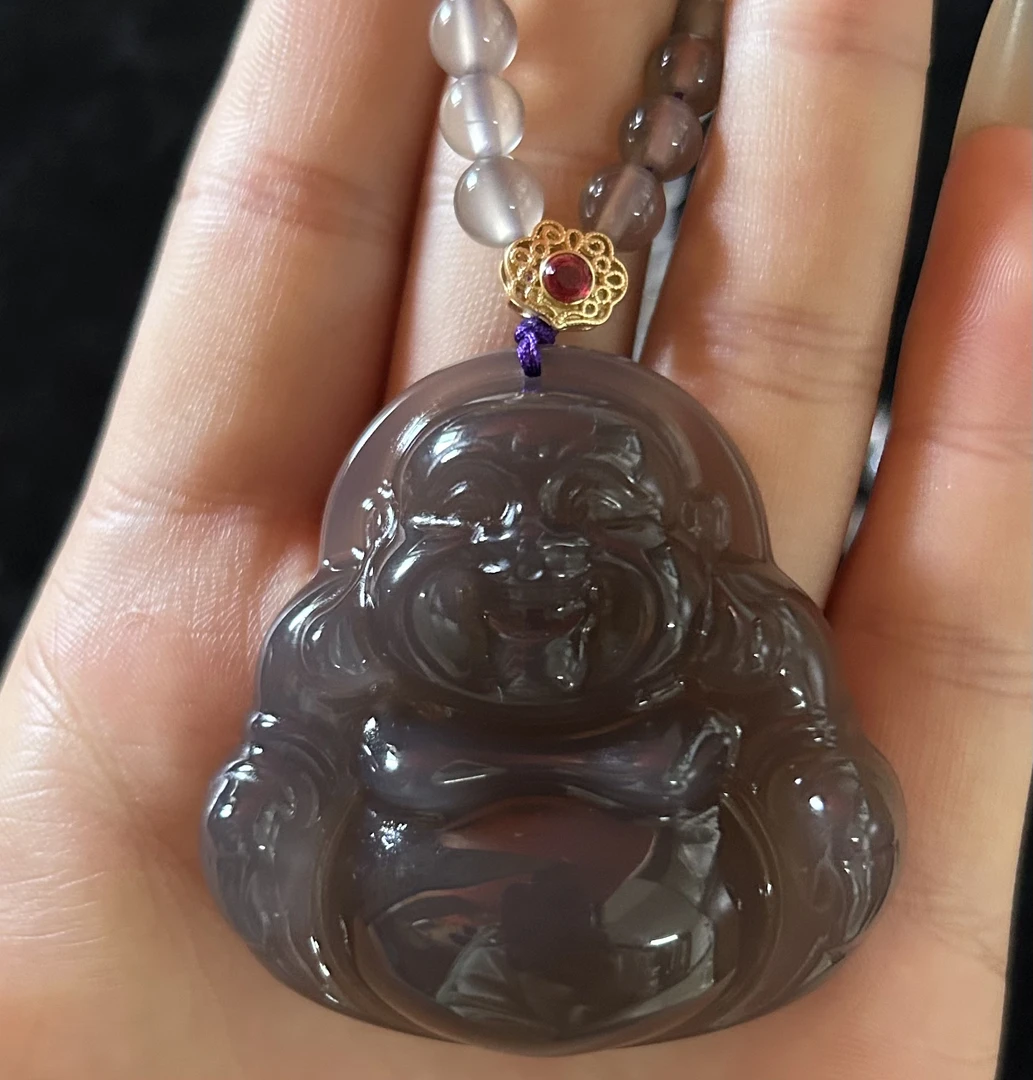 雷鹿～玛瑙大肚佛