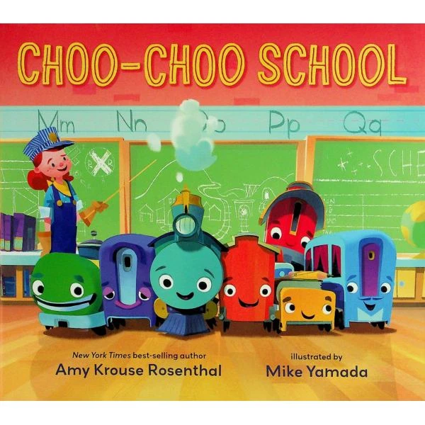 原版儿童绘本3-6岁精装Choo-Choo School