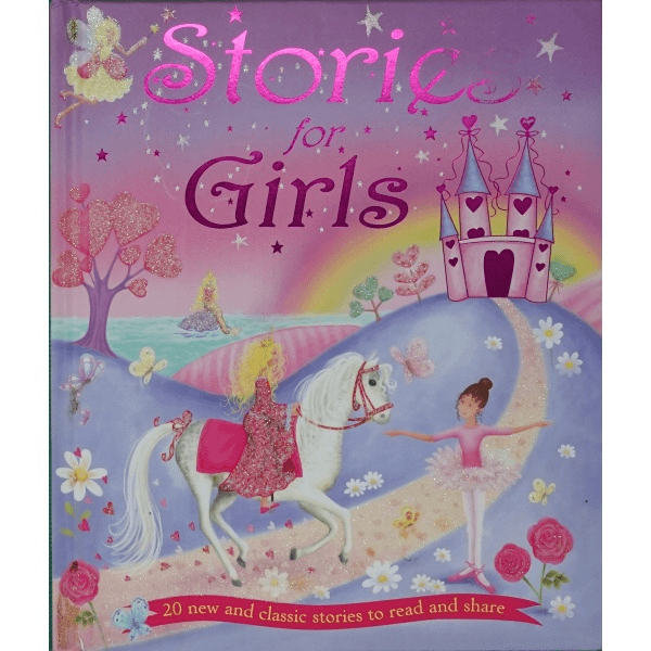 原版儿童绘本3-6岁精装Stories for Girls