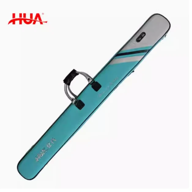 化氏湛卢单层竿包2024新品大容量超轻多功能防水渔具包钓鱼包