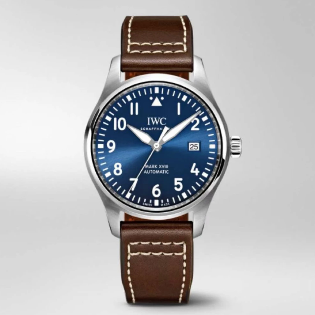 99新 IWC/万国 格润奢品/飞行员小王子/表径40/蓝色表盘/马克18