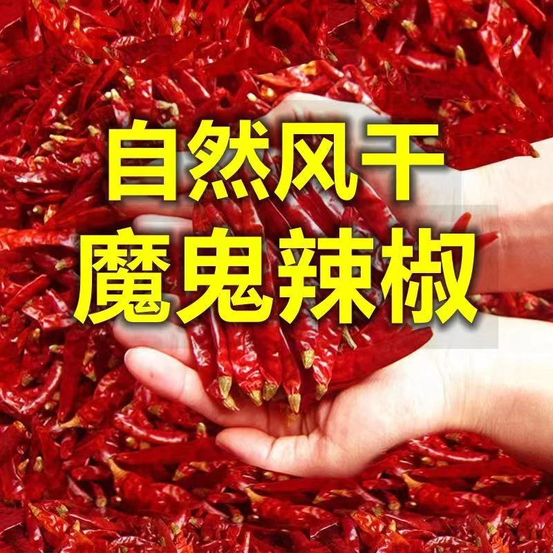 贵州天然晒干干辣椒   特辣  香辣   微辣   魔鬼辣250g包邮辣味