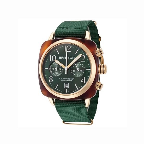 Briston时尚百搭绿色/金色潮流手表15140PYAT10NBG