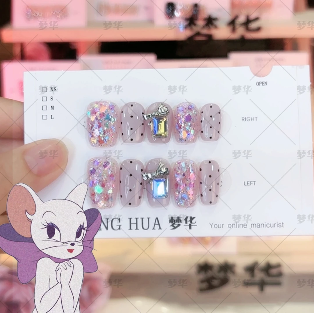 梦中情猫-纯手工美甲 可重复穿戴