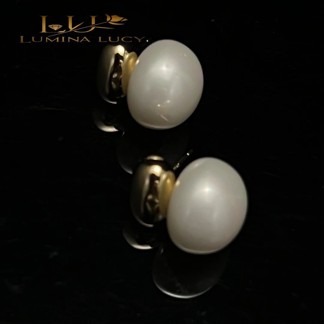 铜合金仿珍珠耳饰 防珍珠半圆耳环气质时尚经典简约优雅精致