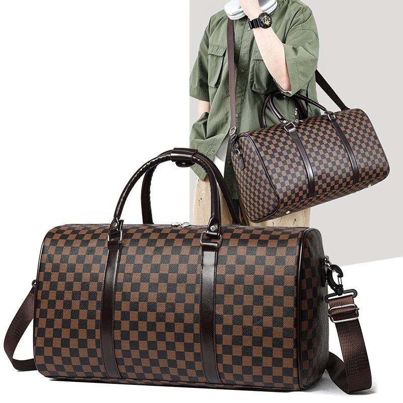 短途出差旅行包防水大容量手提折叠行李收纳包男女休闲旅行袋