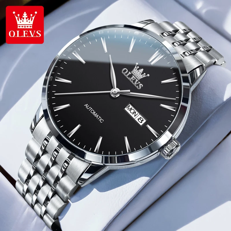 瑞士新款正品牌男士手表男款双日历机械表全自动名表简约女士表