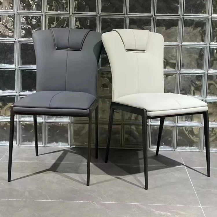 轻奢餐椅简约家用洽谈书桌麻将椅子酒店餐厅椅子休闲软包靠背椅子