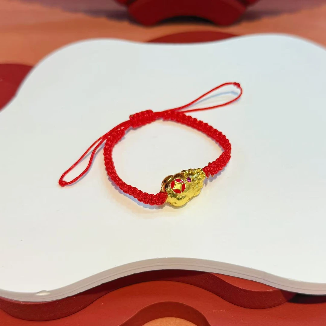 925银手链 红绳貔貅（多样性发其一）HNZ7873