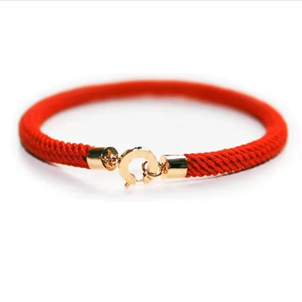 18K金 红儿同款红绳手绳配件 HNZ3727