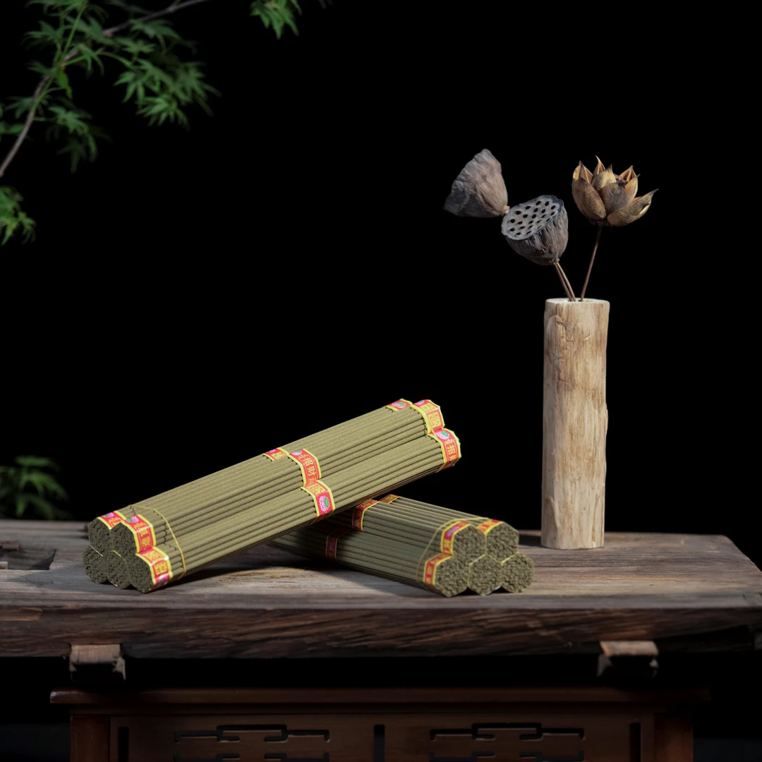 【堂口香柏叶香 φ4.2mm粗-37支/把 26/29cm长】供香家用寺庙香厂家