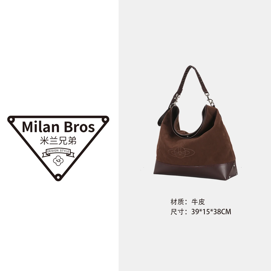 【米兰兄弟】新款2024环球土星斜挎包单肩大包托特包Mr6388