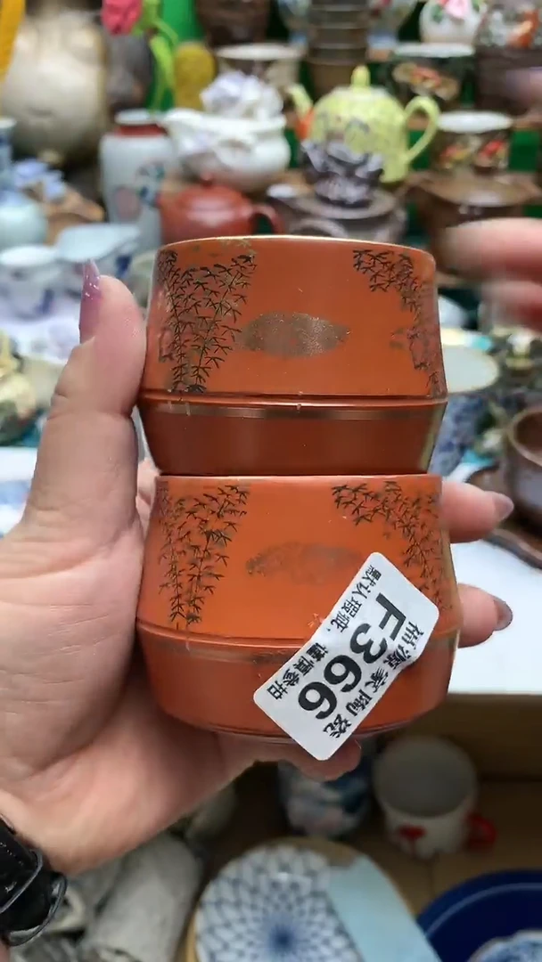 【闪购商品】茶盏海外回流瓷器