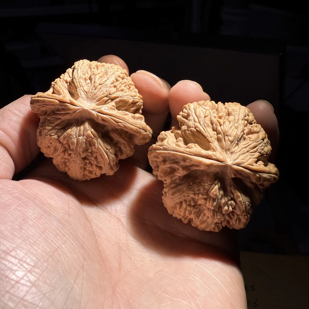 「全品平谷大粗筋」文玩核桃新果（福利一对）不备注尺寸