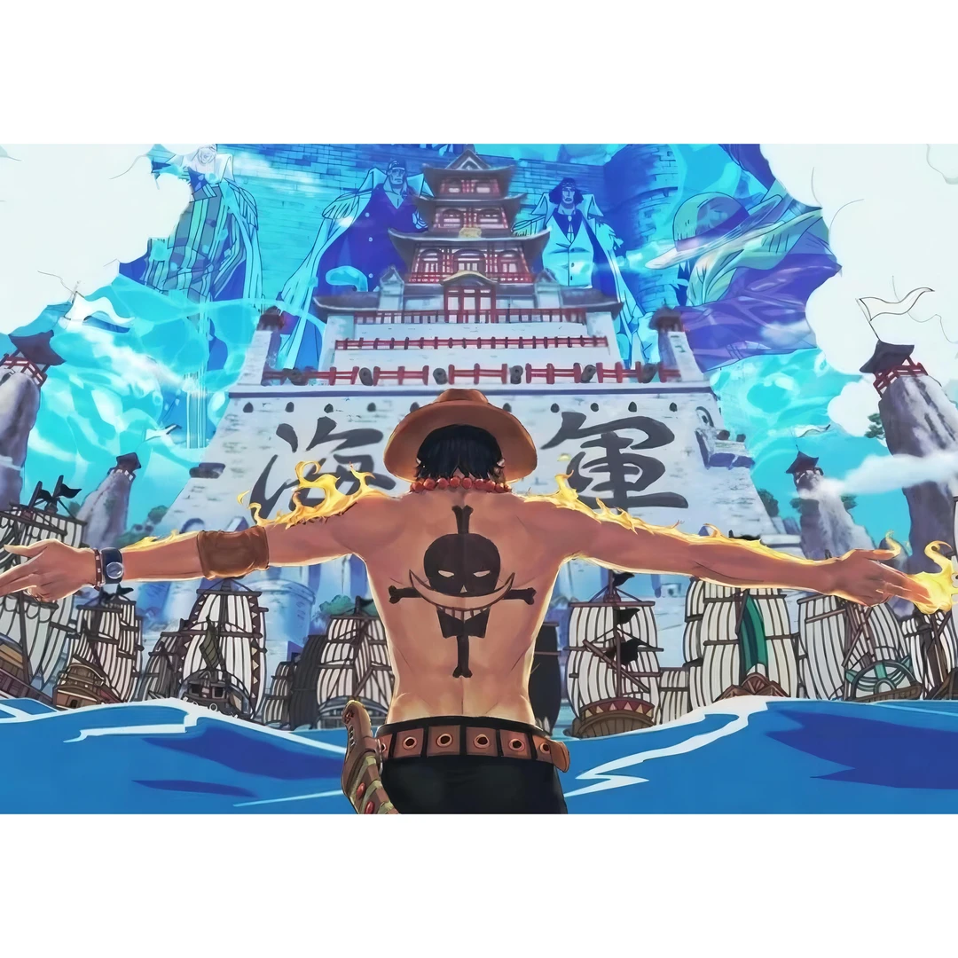 《海贼王》艾斯动漫航海王p款40*60