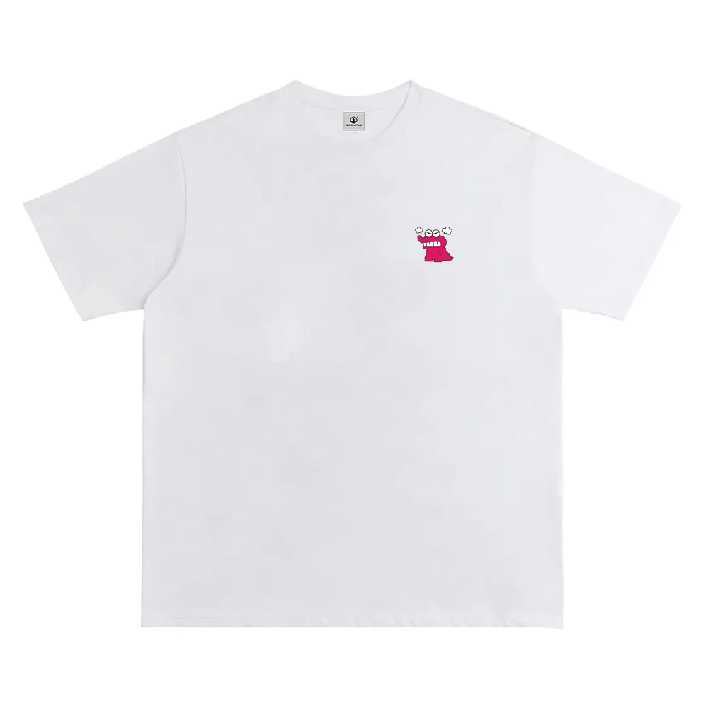 BC（小鳄鱼）重磅280g纯棉小圆领宽松T恤潮牌高端高级感短袖情侣款