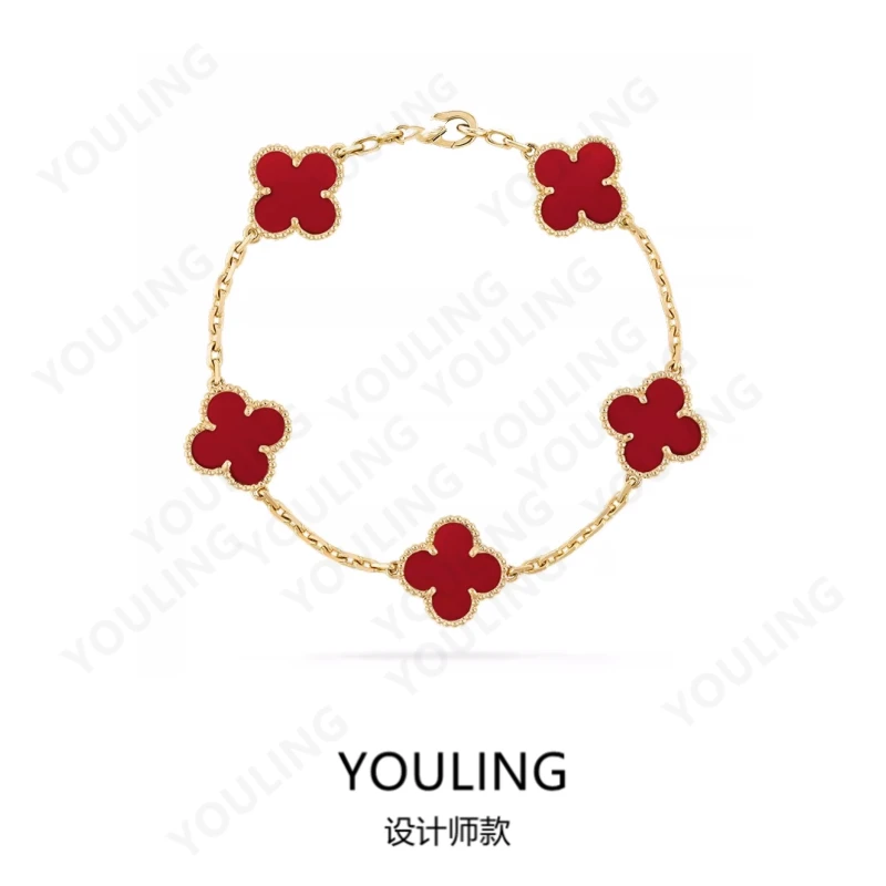 【水贝店直发】YOULING/柚琳 红色手链