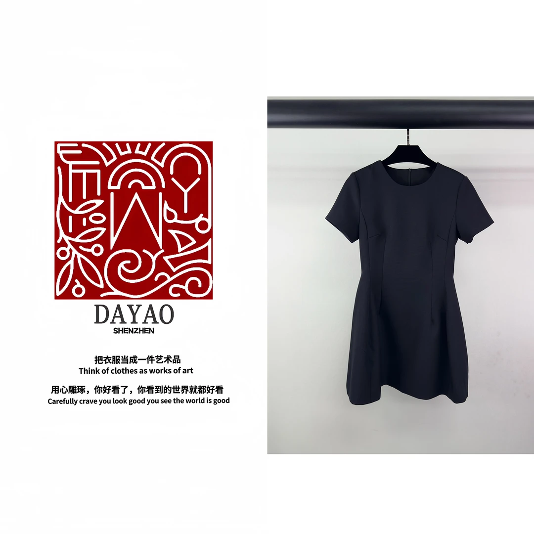 「DAYAO」24时尚气质设计感名媛无袖连衣裙青奢高端女装WY245119