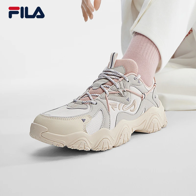 Fila/斐乐【猫爪鞋4代】情侣鞋健身通勤时尚潮流缓震透气复古老爹鞋