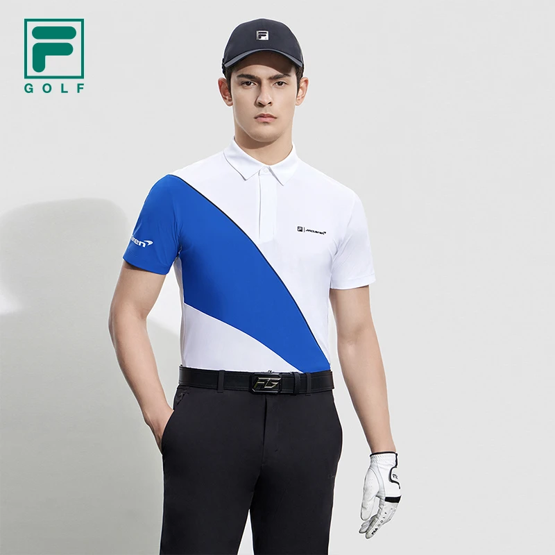 Fila/斐乐【高尔夫夏日款】男装夏日高端专业时尚运动款透气polo衫