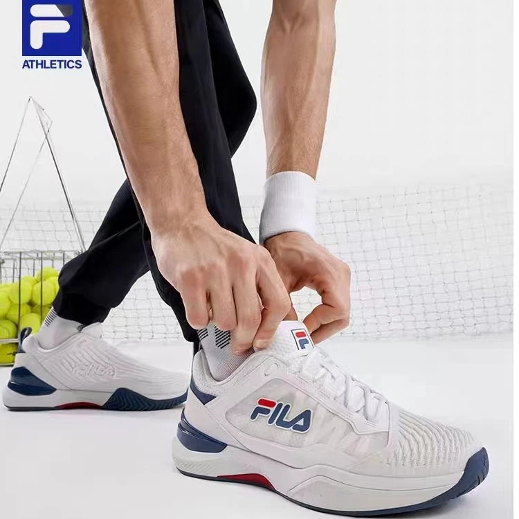 Fila/斐乐【黄景瑜同款】男子早秋综训轻便透气训练防滑低帮网球鞋