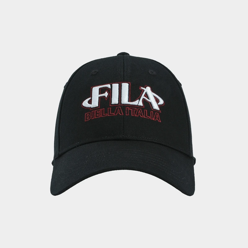 Fila/斐乐【精选配件】情侣款时尚刺绣精致显头小棒球帽F13U439233F