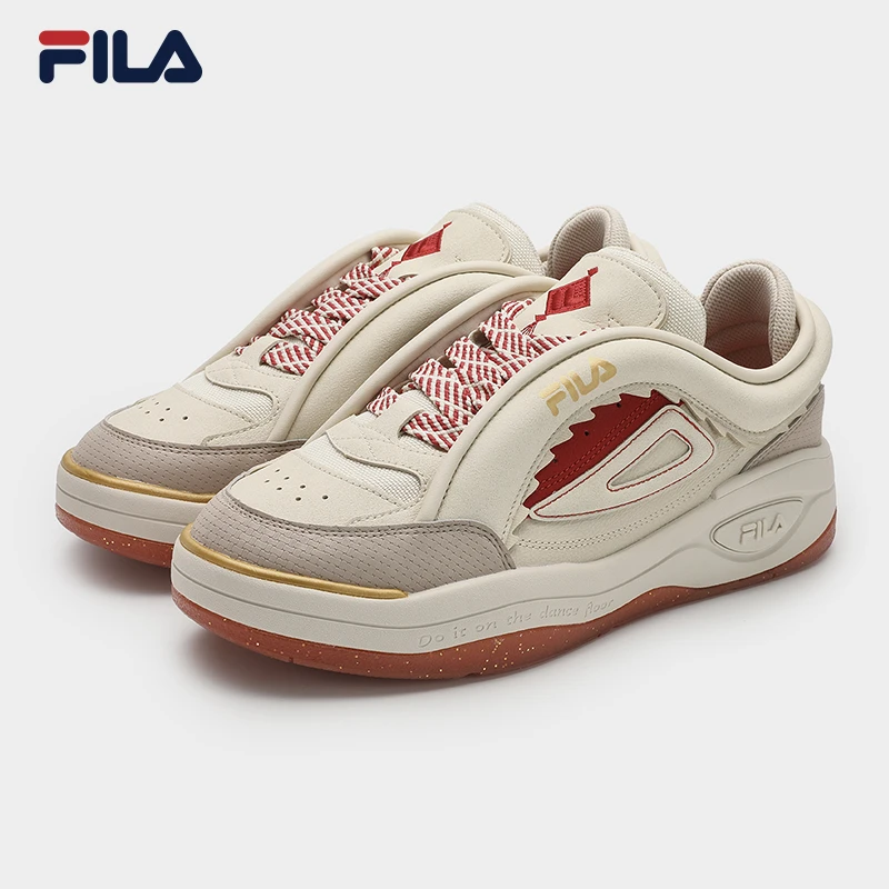 Fila/斐乐【X2新年版舞动鞋】男款冬时尚厚底低帮复古经典增高板鞋