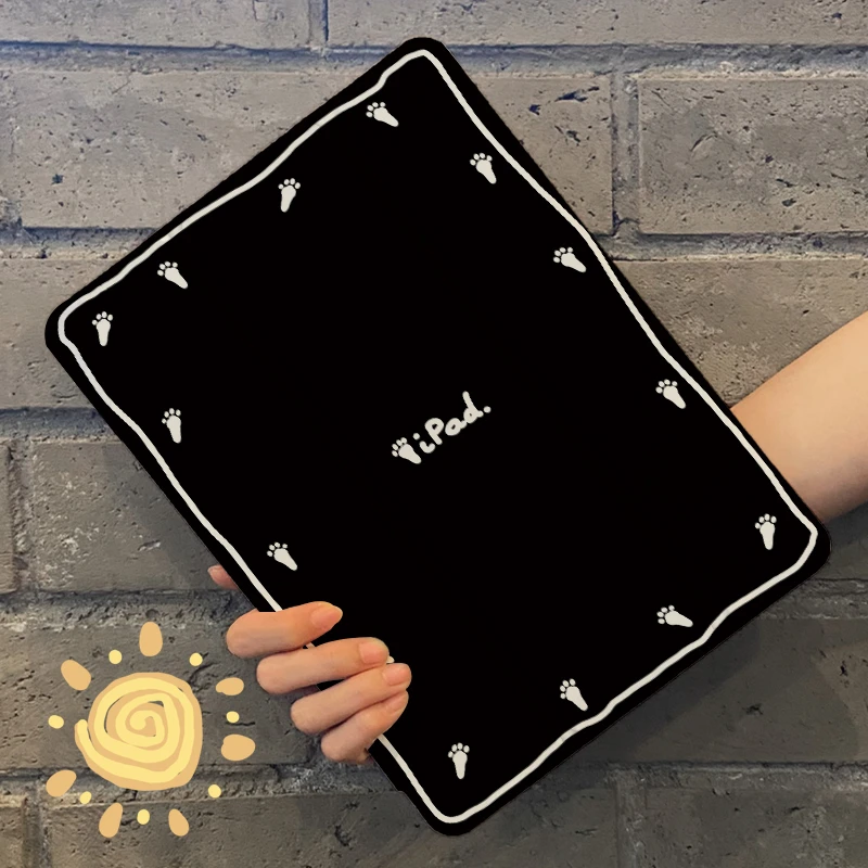 【三折式小兔晒太阳】保护壳平板套华为MatePad带笔槽ipad兔