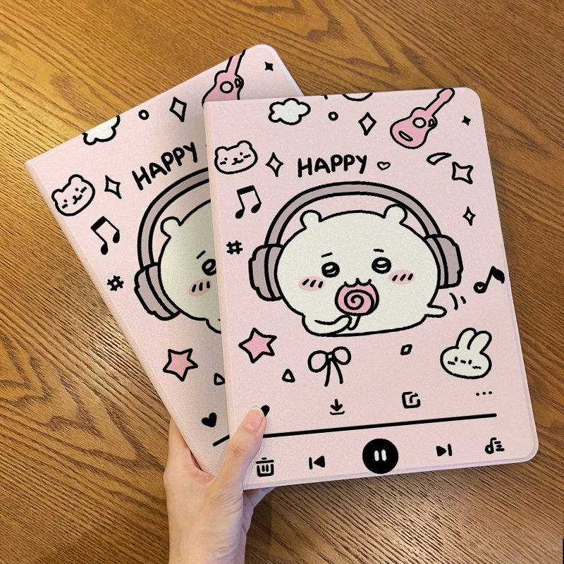 【书本式小八】适用苹果ipad9平板保护套华为荣耀乌萨奇联想vivo