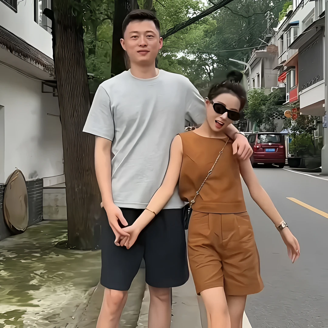 小个子无袖减龄套装2024夏季新款简约休闲背心高腰阔腿短裤两件套