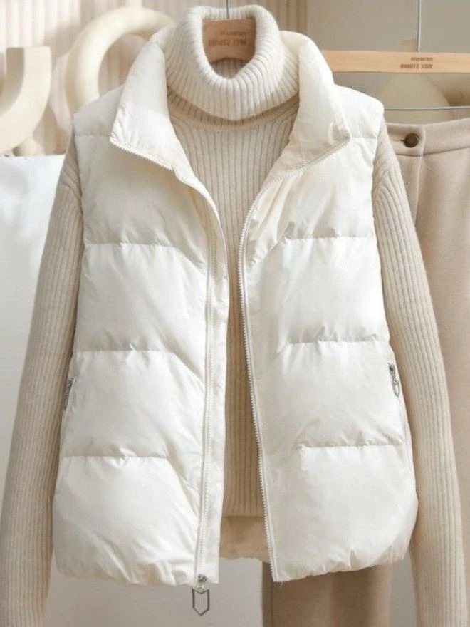 雅鹿羽绒服年终清仓特价羽绒羽绒马甲女外穿2023新款秋冬韩版宽松