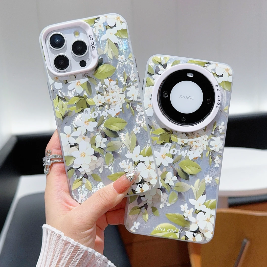 羽纱华为mate60pro苹果/OPPO/ViVOx100pro/小米三星一加女壳