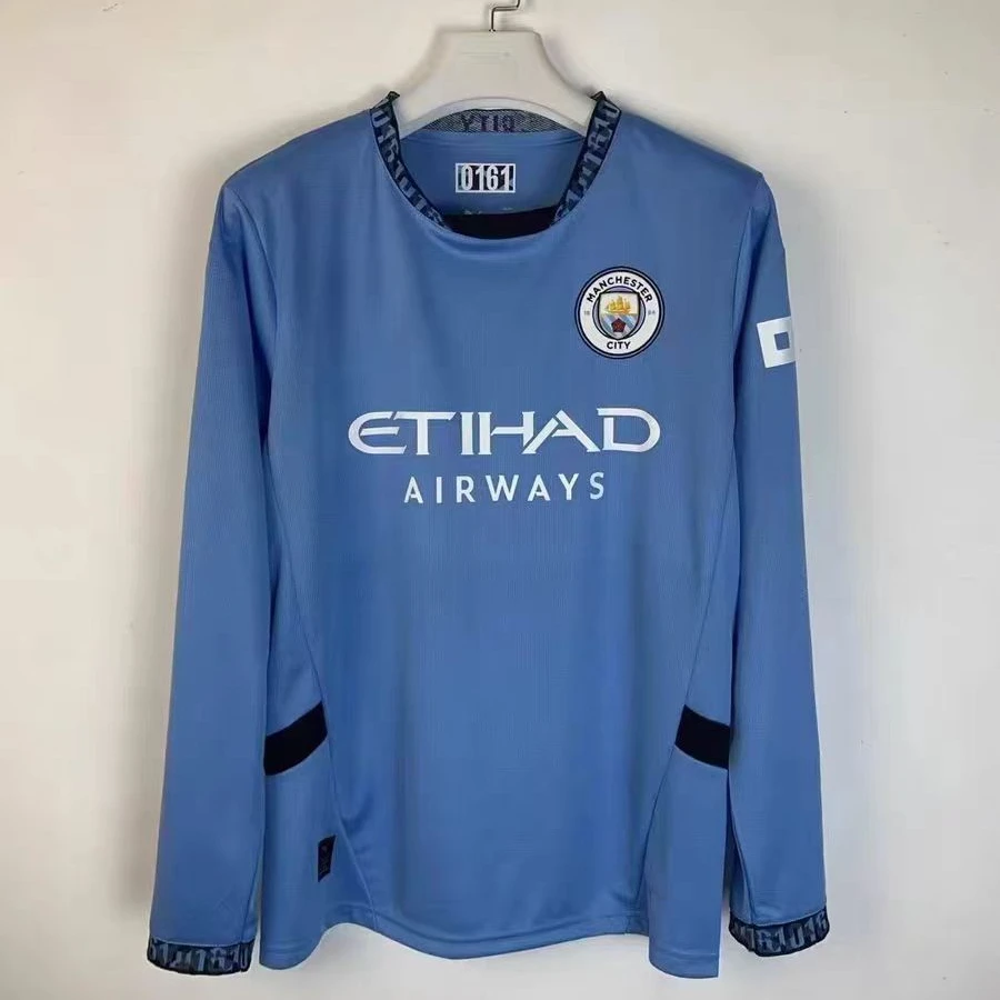 【Qimbulak专属】2425各俱乐部秋冬速干长袖足球服球迷版单上衣定制