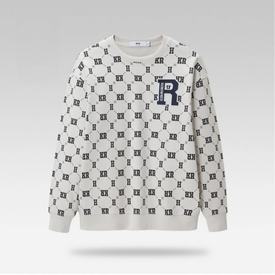 春季男士圆领款套头卫衣WY43114