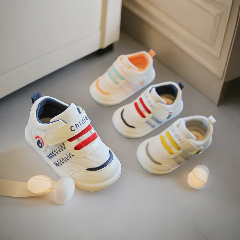 婴幼儿童春秋机能鞋透气秋季1-3岁男女宝宝学步鞋软底学步鞋小童
