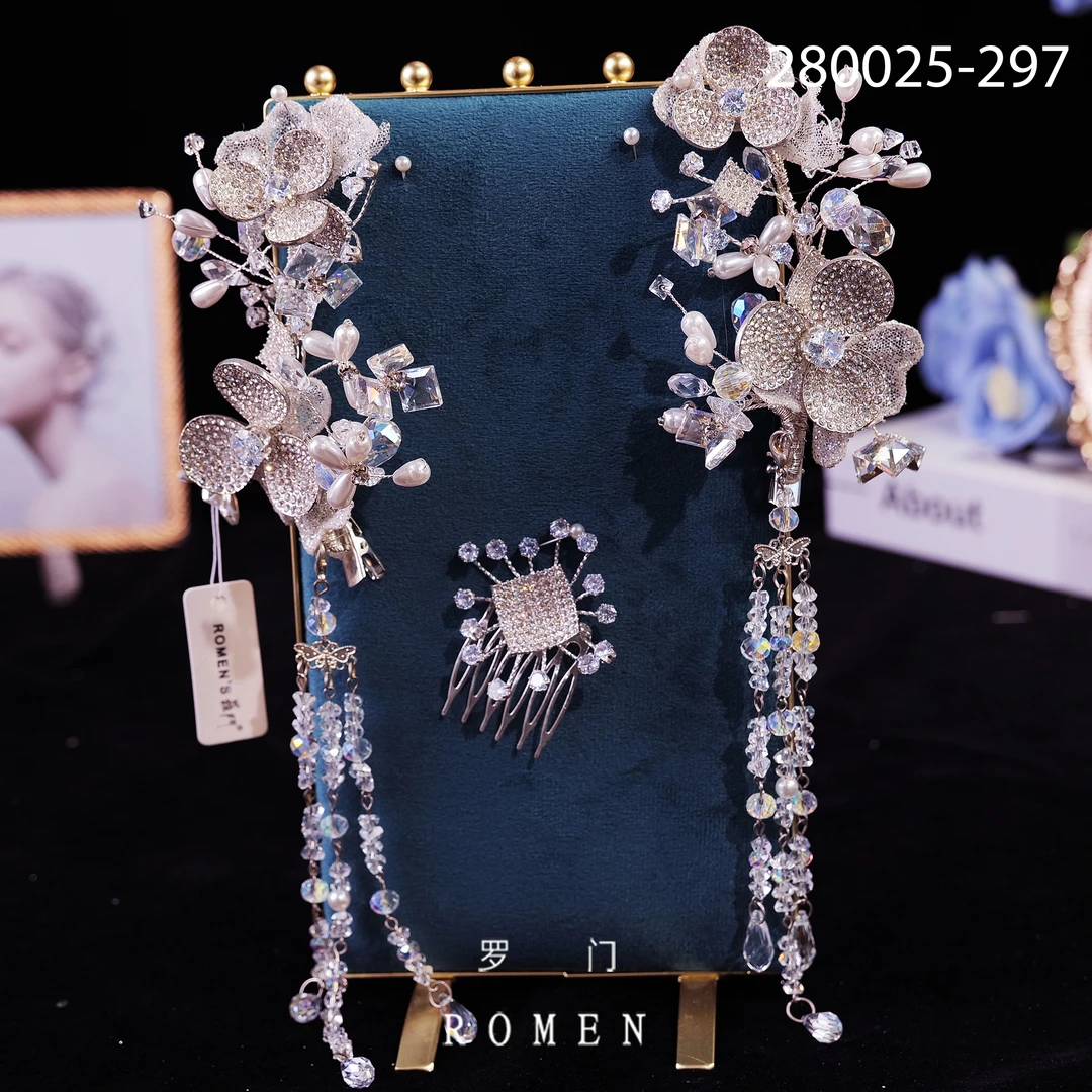 【280025侧边夹】ROMEN新娘头饰化妆师跟妆饰品