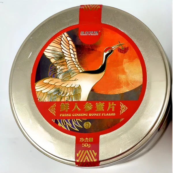 巴巴燕优选 鲜人参蜜片（50g/1盒）