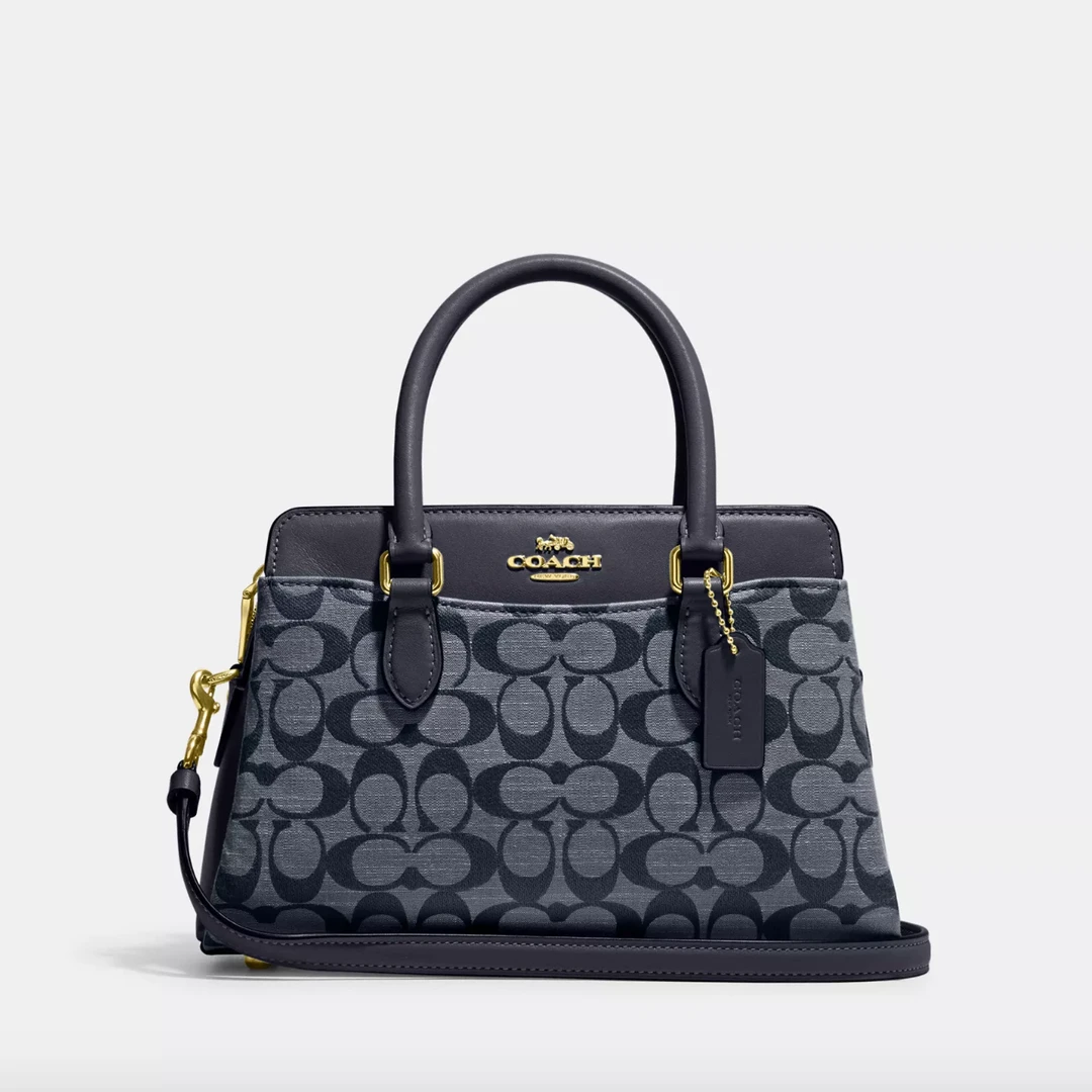 COACH/蔻驰香布雷老花Darcie27戴妃包CH859(26*17.5*11CM