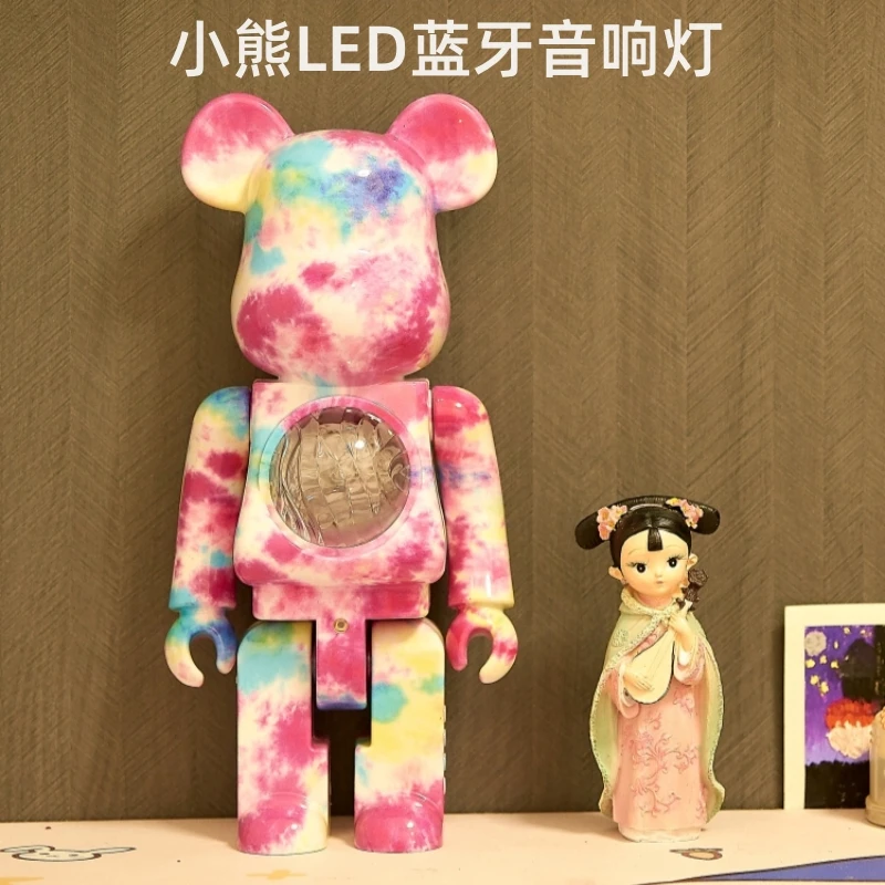 暴力熊蓝牙音响LED氛围灯效氛围灯电脑音箱低音炮送男生生日礼物