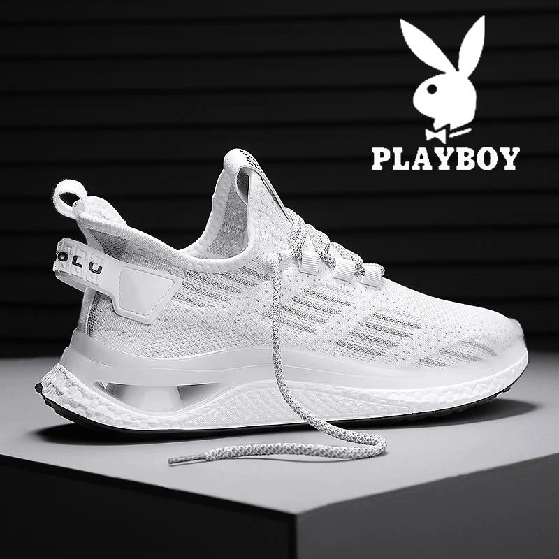花花公子莆田运动鞋男鞋2025新款爆款冬季防臭网面软底百搭椰子鞋