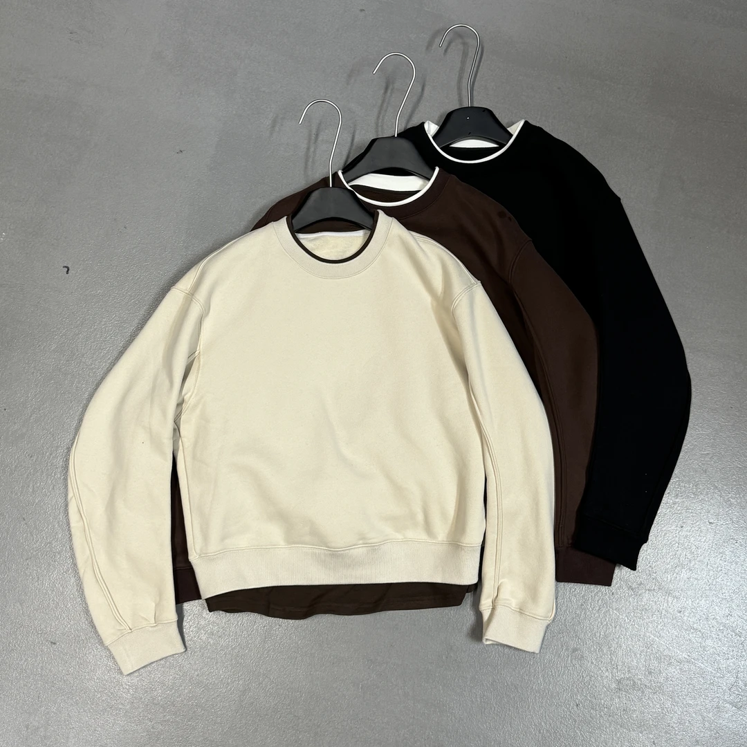 【ZHIXIAO】秋冬新款：假两件长袖卫衣32898