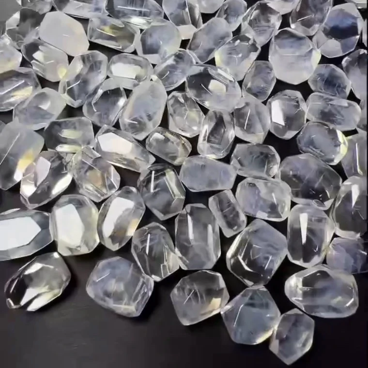 天然蓝针随形单珠子散珠diy配珠玉石文玩手链