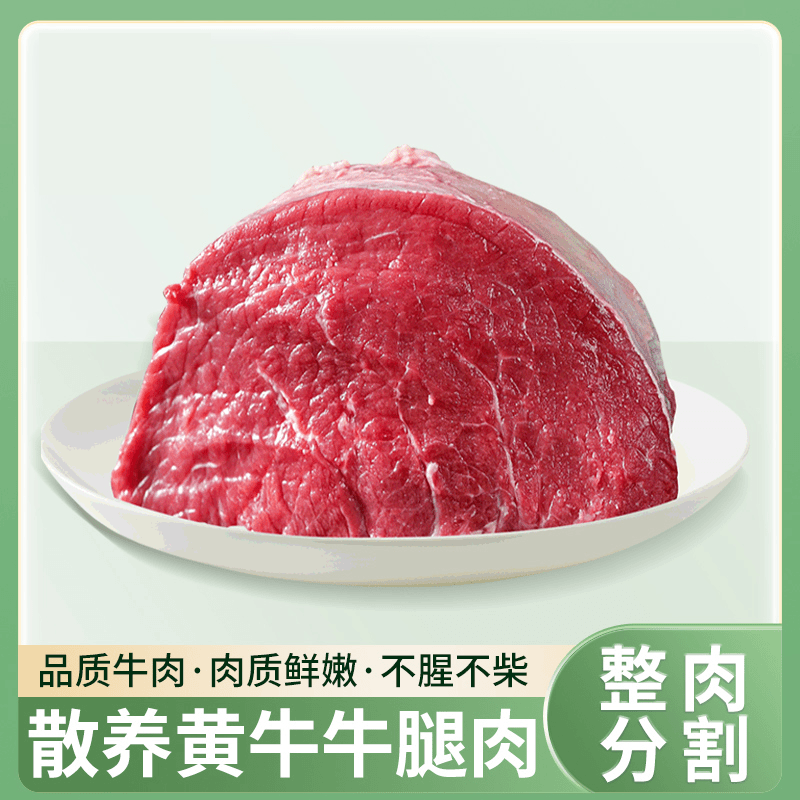 清真 新鲜牛肉前腿肉新鲜牛肉健身代餐牛肉烧烤火锅食材Z
