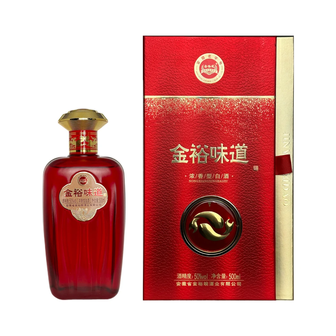 JINYUWAN/金裕皖金裕味道酒50度500mlx6