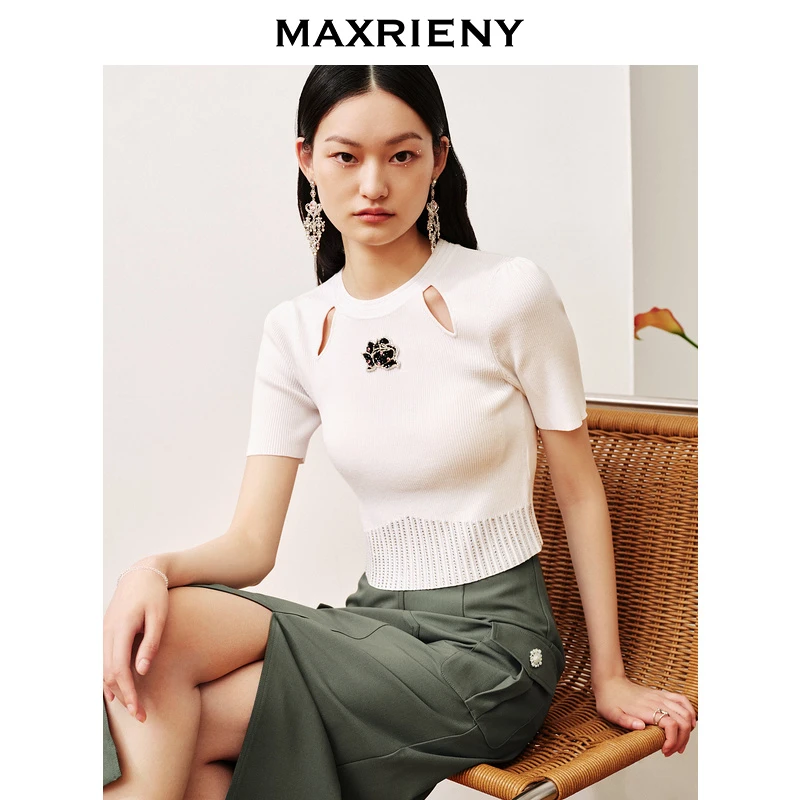 M-MAXRIENY【商场同款】针织衫
